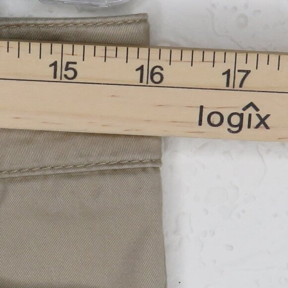 New York & Company* Women's Multipocketed 1.5" Belt Loop Khaki Capris~ Size 6 - Picture 6 of 13